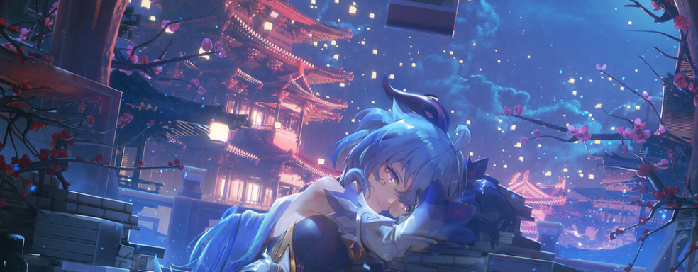 Утечка: новые скины Гань Юй, Шэнь Хэ и Син Цю из Genshin Impact, цветная версия