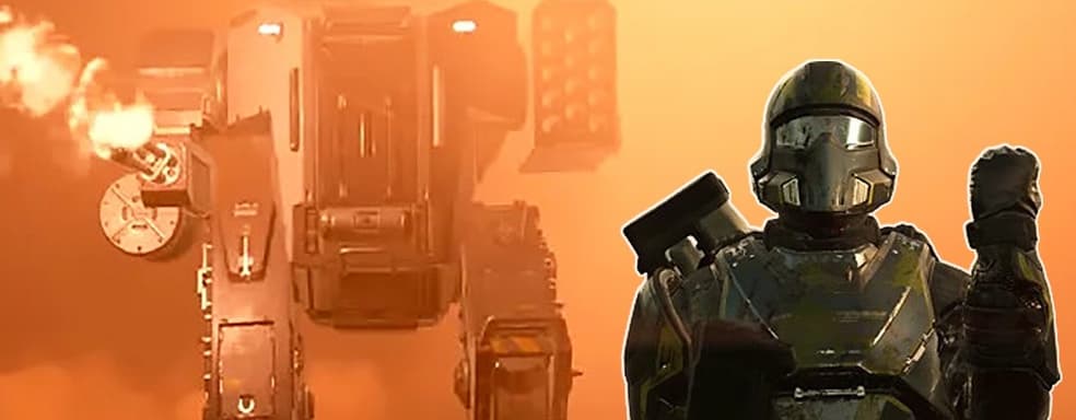 В сети появляется все больше видео с демонстрацией мехов в Helldivers 2