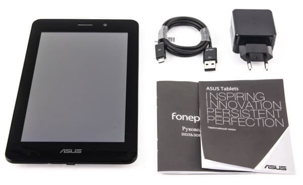 Комплектация планшета ASUS Fonepad
