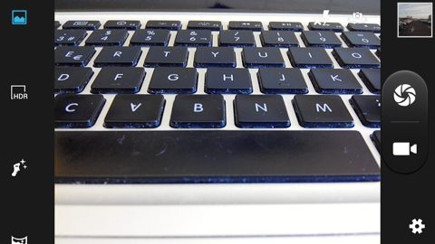 Обзор iRu M506. Скриншоты. Настройки камеры