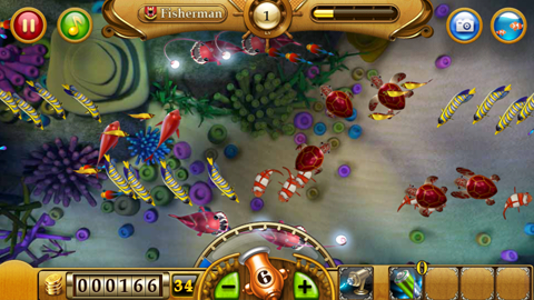 Обзор Lenovo S720. Скриншоты. Fishing Joy