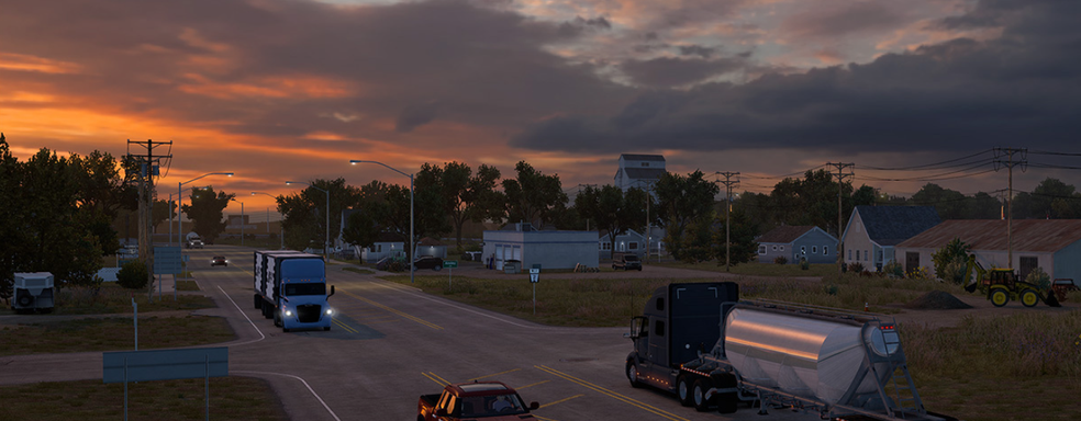 Живописные города Небраски в American Truck Simulator: новые скриншоты дополнения