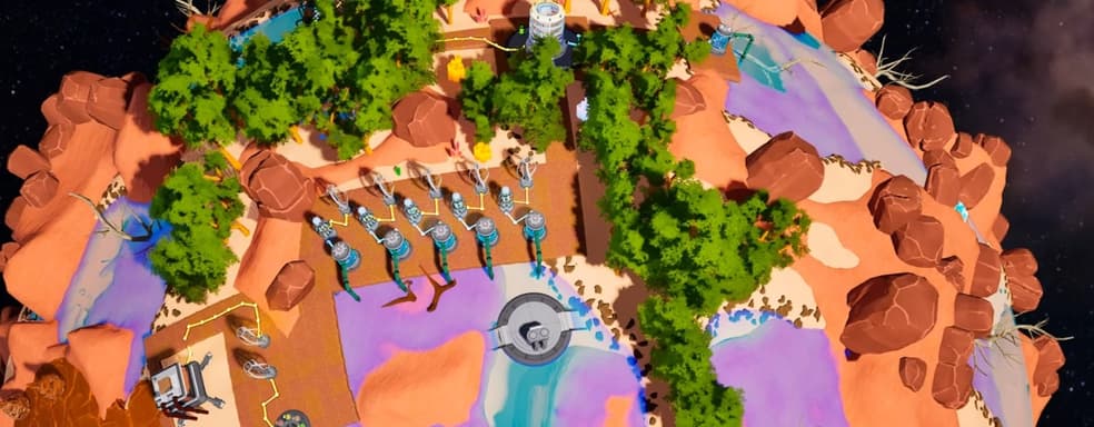 Уютное выживание на крошечной планете Astro Planet выйдет в августе