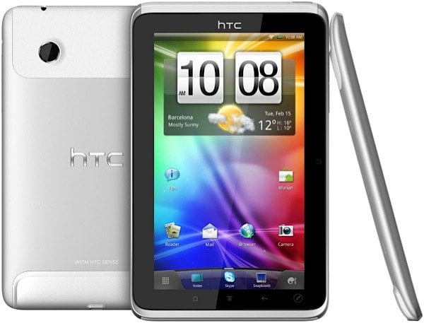 Внешний вид планшета HTC Flyer