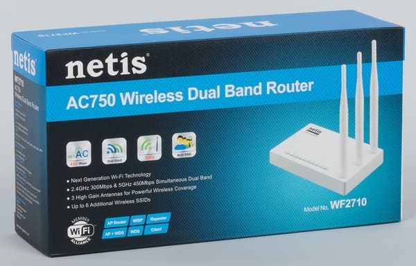 Упаковка Netis WF2710