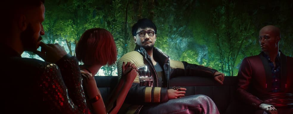Засветившийся своим камео в Cyberpunk 2077 Хидэо Кодзима поздравил CD Projekt с запуском игры