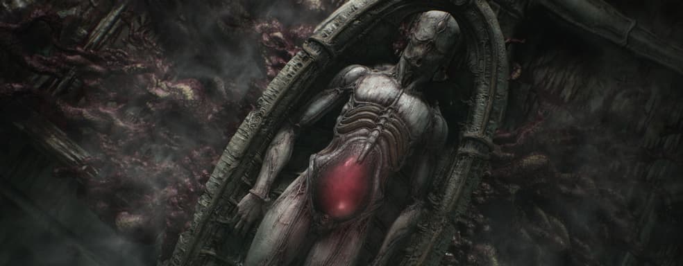 Появилось почти 14 минут геймплея органик-хоррора Scorn. Гигер был бы рад