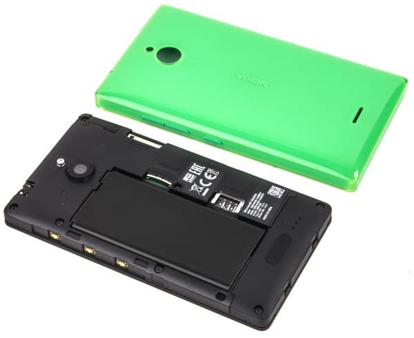 Коробка смартфона Nokia X2