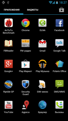 Обзор Huawei Ascend D1 Quad XL. Скриншоты. 2D Home