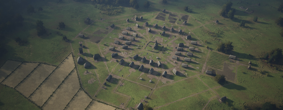 Работа кипит: создатель Manor Lords показал тизер новой карты