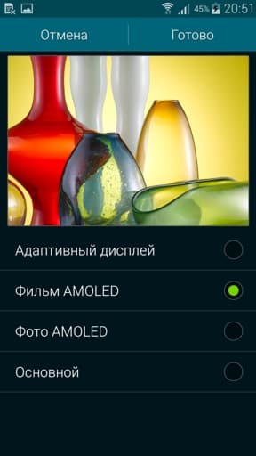 Обзор смартфона Samsung Galaxy Alpha. Тестирование дисплея