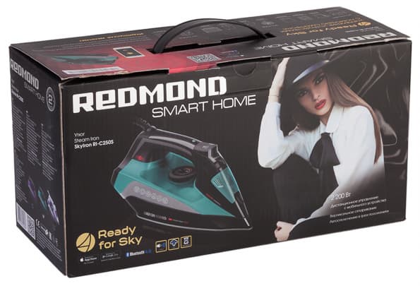 Утюг Redmond SkyIron C250S с управлением через Bluetooth
