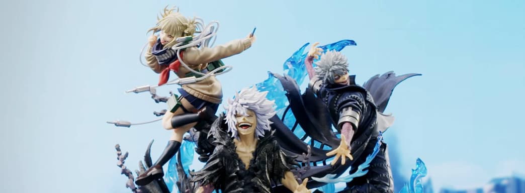 Prime 1 Studio Opens Pre-Orders for Tomura, Himiko, and Dabi Statue from "My Hero Academia"