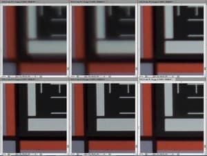 фокусное расстояние 53 мм, край кадра