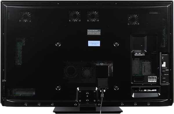 Плазменный телевизор Panasonic Viera TX-PR50VT30, вид сзади Плазменный телевизор Panasonic Viera TX-PR50VT30, вид сзади