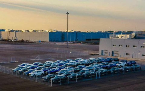Территория завода Haval в Тульской области
