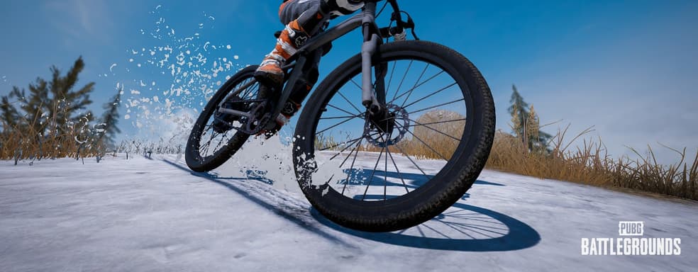 В PUBG появились горные велосипеды