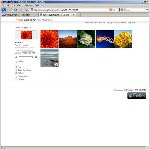 использование Photo Station использование Photo Station