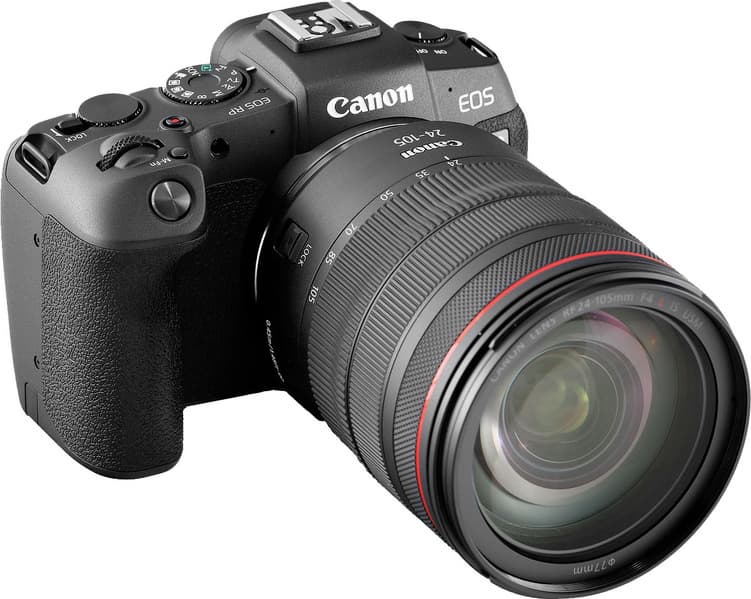 Canon EOS RP со штатным объективом Canon RF 24-105mm f/4L IS USM