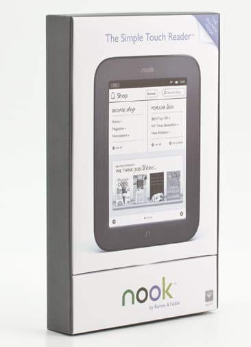 коробка Nook Touch