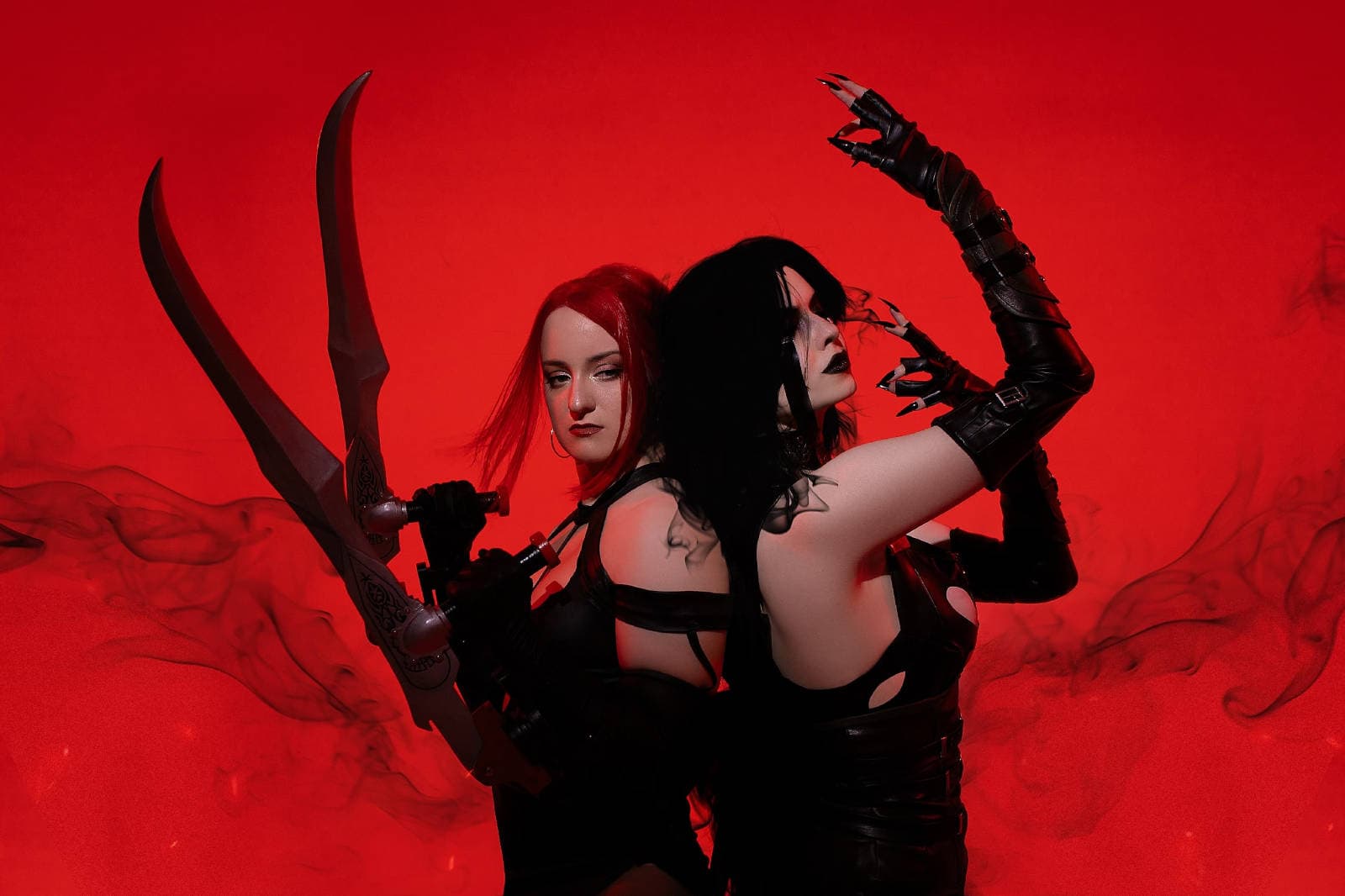  Фотограф: YOI | PHOTO. Косплеерши: Aurelia и ZUZA 