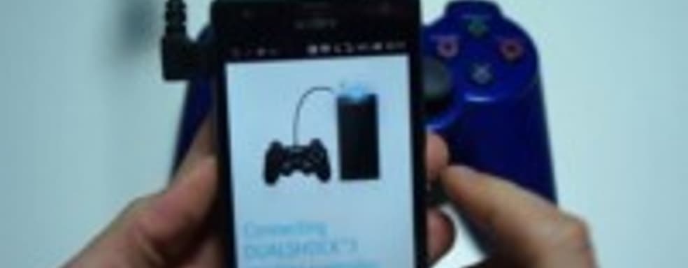 Sony добавляет официальную поддержку DualShock 3 в смартфоны