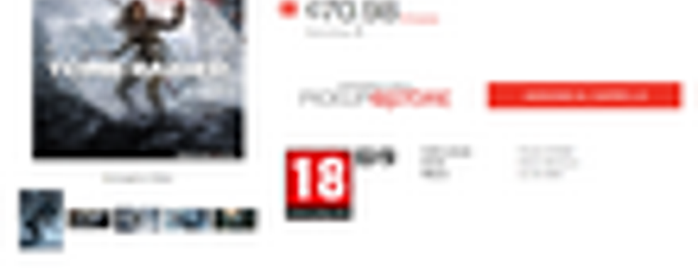 Rise of the Tomb Raider для PS4 может выйти 11 октября