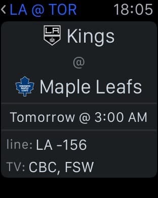 Скриншот Apple Watch