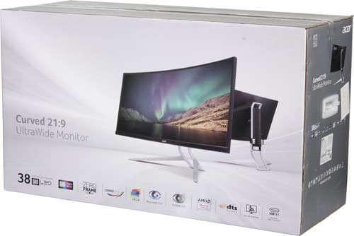 ЖК-монитор Acer XR382CQK, коробка