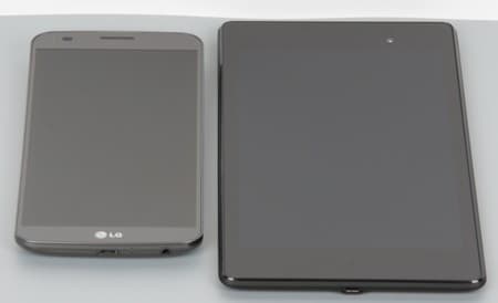 Обзор смартфона LG G Flex. Тестирование дисплея