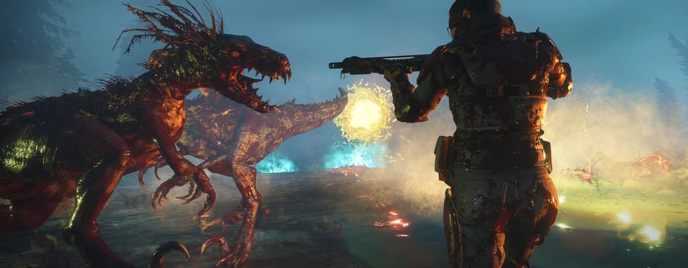 Динозавры, перестрелки и взрывы: 11 минут в Second Extinction