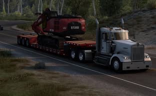 Видео: 20 минут езды по Wyoming — демонстрация игрового процесса American Truck Simulator