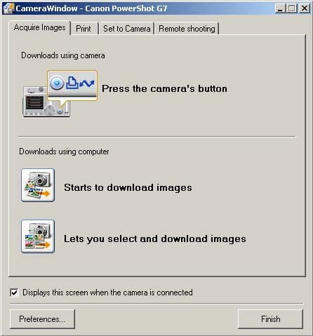 Canon CameraWindow