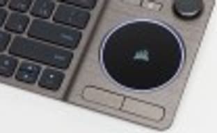 Corsair K83 Wireless — клавиатура со встроенным джойстиком и сенсорной панелью