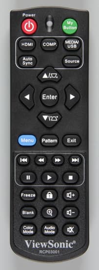 DLP-проектор ViewSonic PLED-W800, пульт ДУ