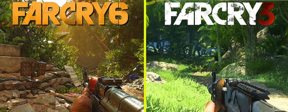 Прогресс — есть.  Видео сравнение графики Far Cry 3 и Far Cry 6