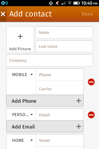 Скриншот Firefox OS