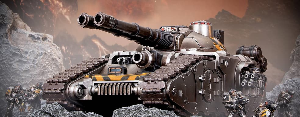 Авторы третьей редакции Warhammer: The Horus Heresy показали модели «Разящего клинка» и «Рапиры»