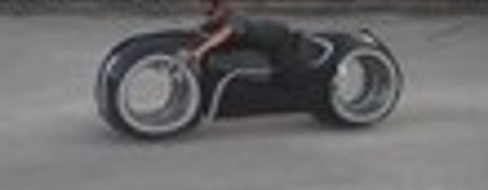 Настоящий байк из Tron