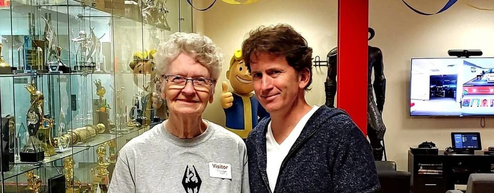 «Бабушка Skyrim» после инсульта получила посылку с подарками от Bethesda