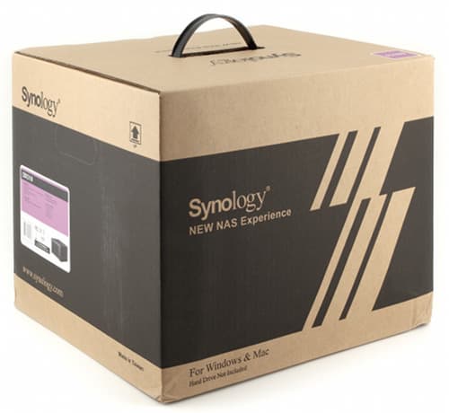 Упаковка Synology DX510 Упаковка Synology DX510