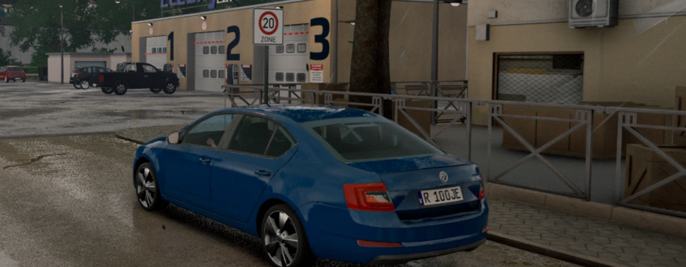 Authors of the Russian car simulator City Car Driving 2.0 showed the interactive interior of Ulgares Groberolf