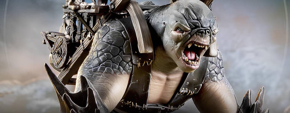 Games Workshop показала миниатюру тролля с катапультой для настолки Middle Earth Strategy Battle Game