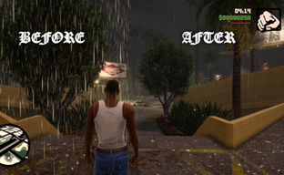 Моддер исправил в ремастерах GTA The Trilogy сильный дождь, который мешал играть