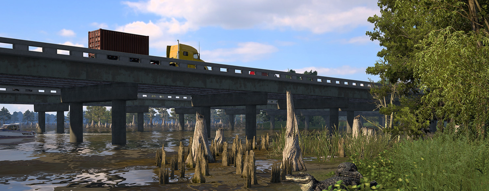 Авторы American Truck Simulator показали тизер нового дополнения и бросили вызов сообществу. Фанаты пытаются геолоцировать скриншот