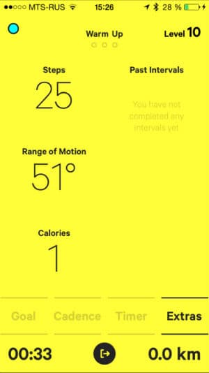 Скриншот приложения Moov Run & Walk Скриншот приложения Moov Run & Walk