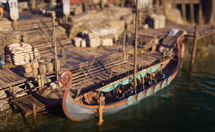 Assassin’s Creed Valhalla, но в миниатюре. Блогер предложил необычный взгляд на игру Ubisoft