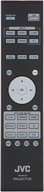 Проектор JVC DLA-X7-B, пульт ДУ