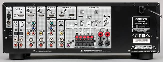 Onkyo HT-S5805 — комплект из ресивера и набора 5.1 колонок