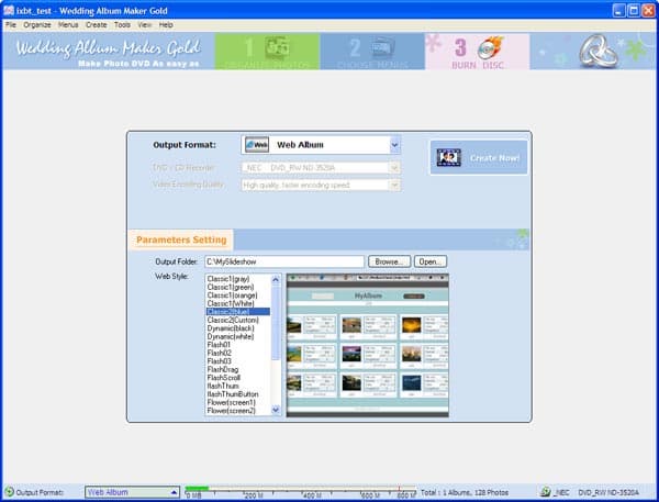 Публикация проекта Wedding Album Maker Gold